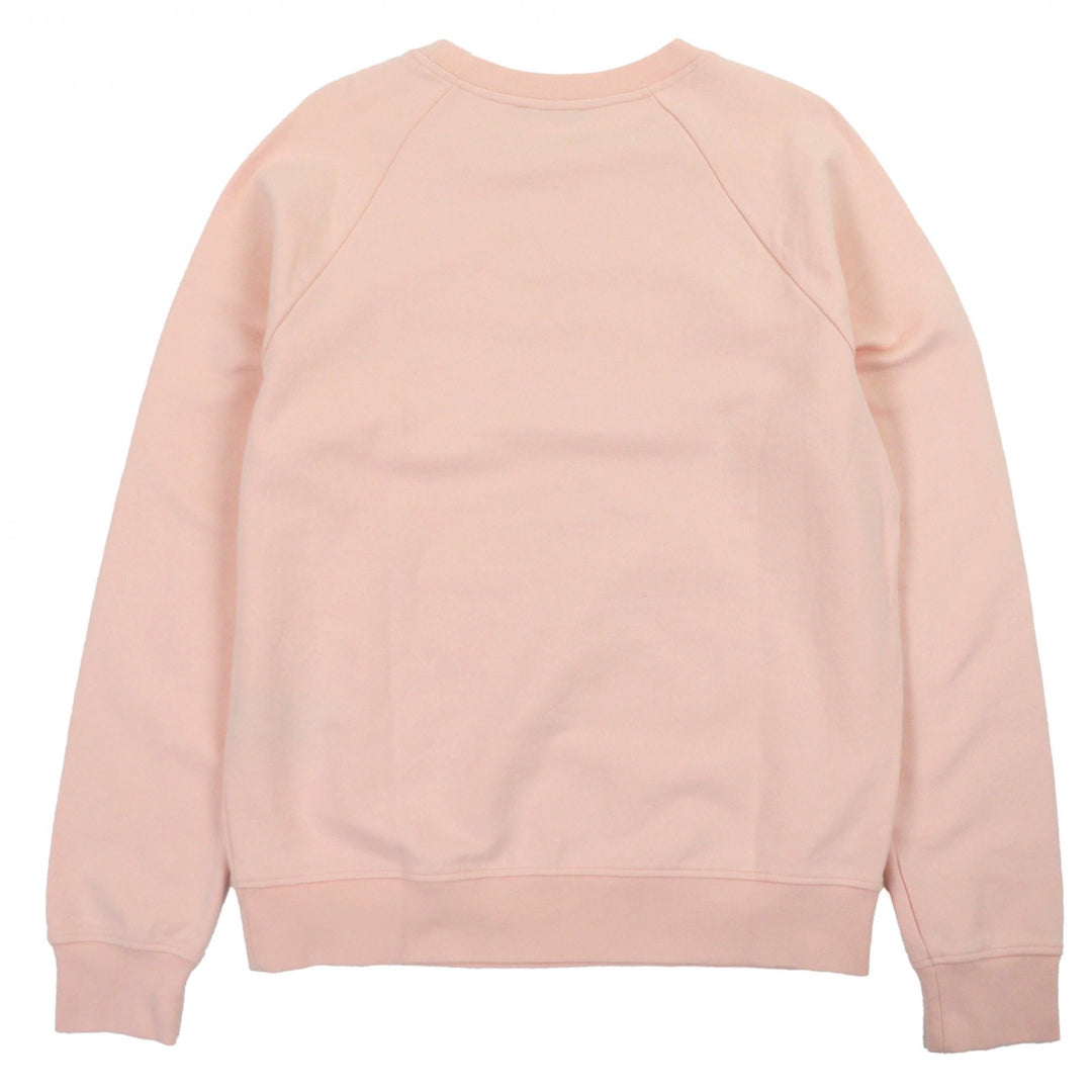 Excellent BALMAIN sweat Logo print pullover jersey pink cotton mens XL JQ005B027