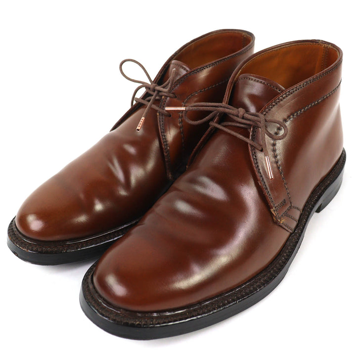 Very Good ALDEN Ankle boots Arrows San Francisco chukka boots Brown 6 1348