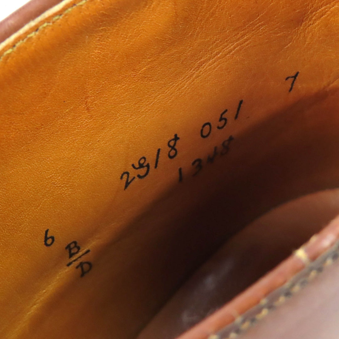 Very Good ALDEN Ankle boots Arrows San Francisco chukka boots Brown 6 1348