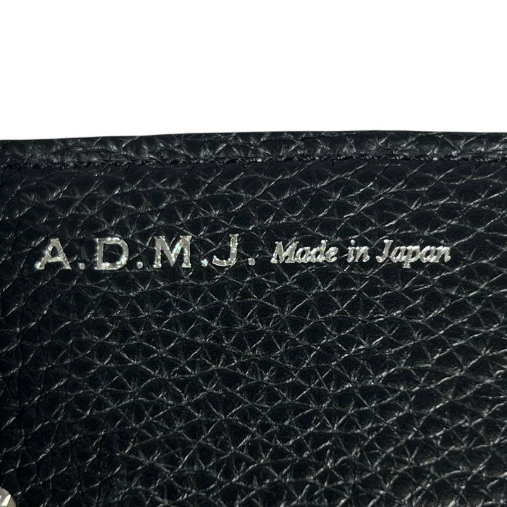 Excellent ADMJアクセソワ Purse Bijoux Black Silver leather Women