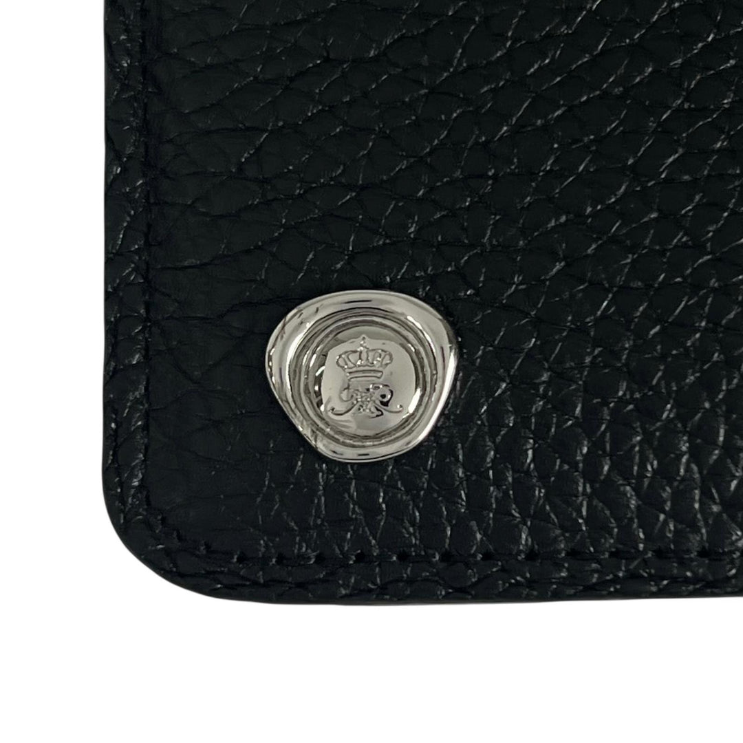Excellent ADMJアクセソワ Purse Bijoux Black Silver leather Women