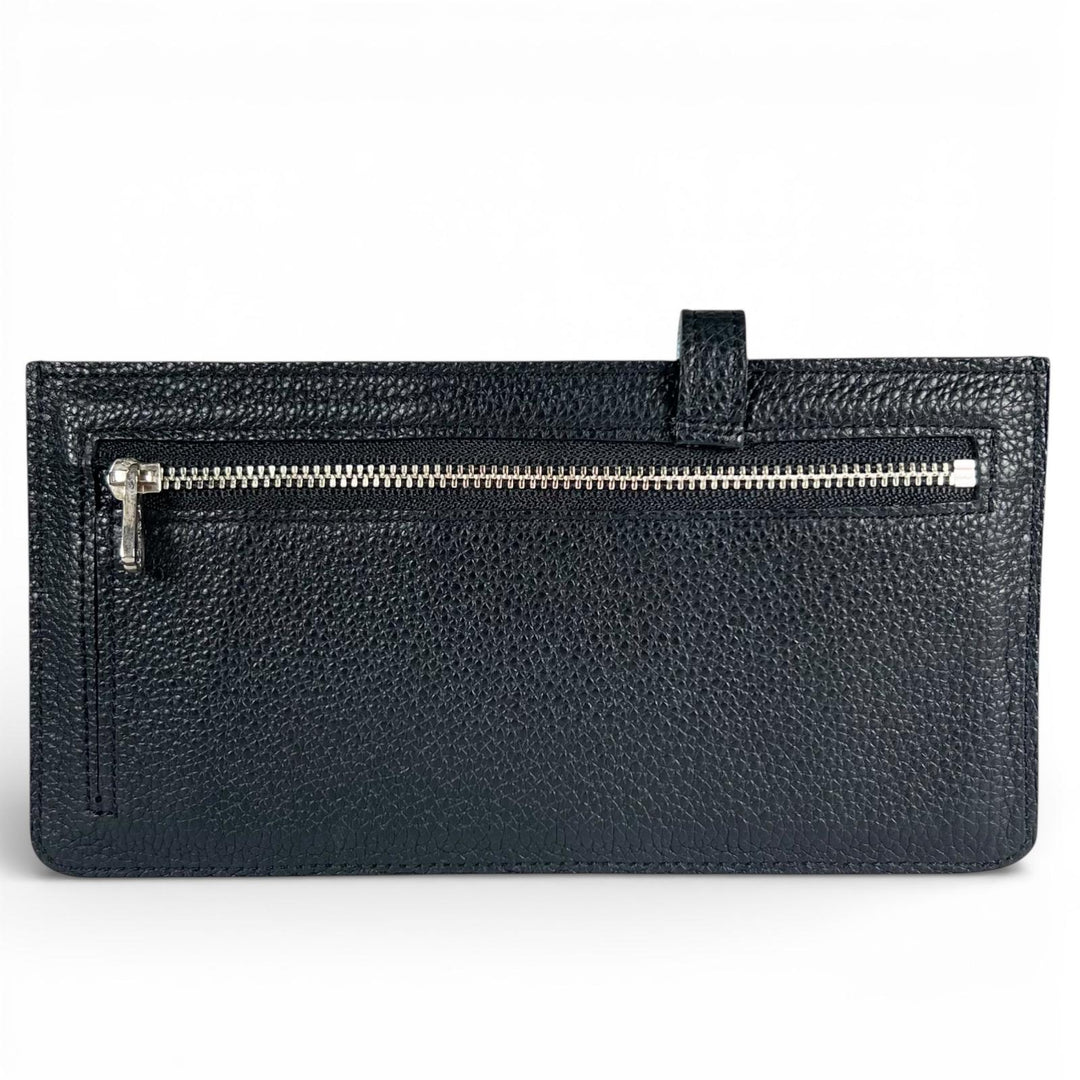 Excellent ADMJアクセソワ Purse Bijoux Black Silver leather Women