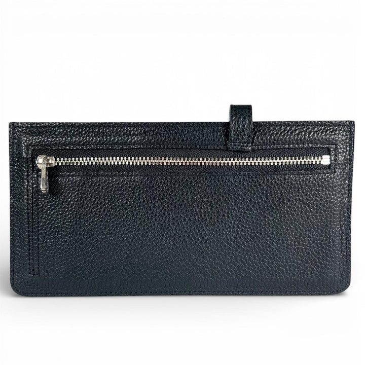 Excellent ADMJアクセソワ Purse Bijoux Black Silver leather Women