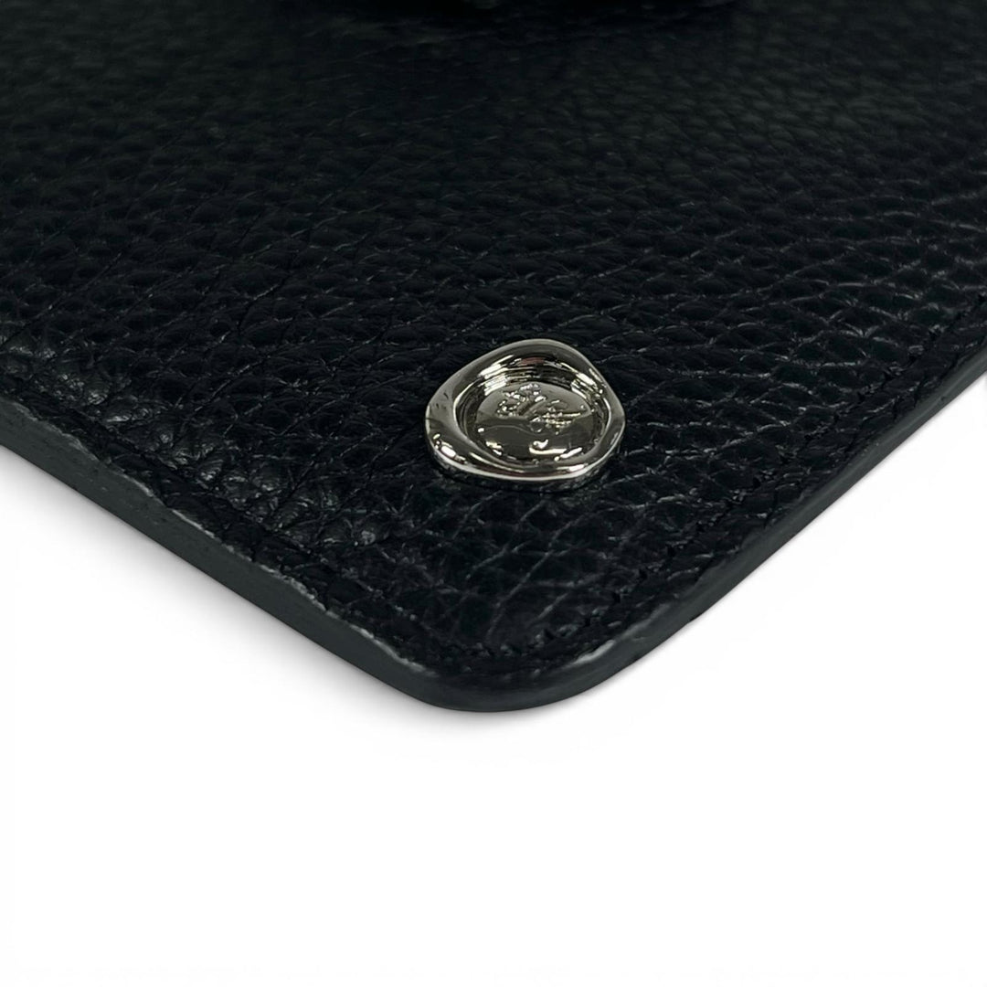 Excellent ADMJアクセソワ Purse Bijoux Black Silver leather Women