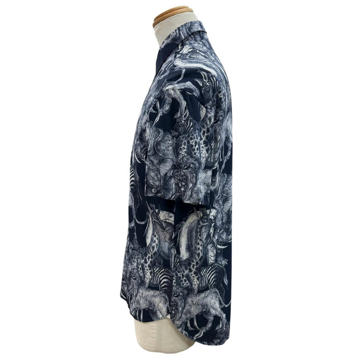 Great LOUIS VUITTON Chapman Brothers Short sleeve shirt Navy Rayon mens S