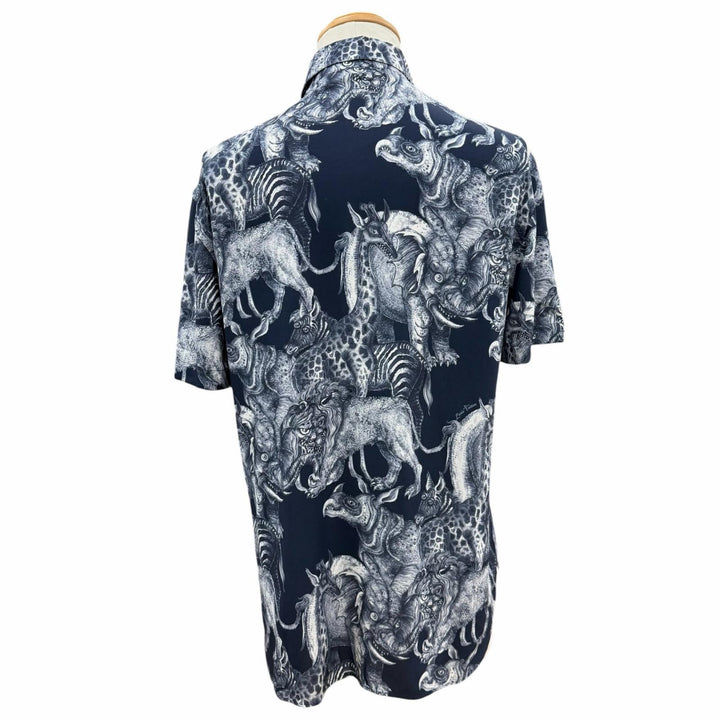 Great LOUIS VUITTON Chapman Brothers Short sleeve shirt Navy Rayon mens S