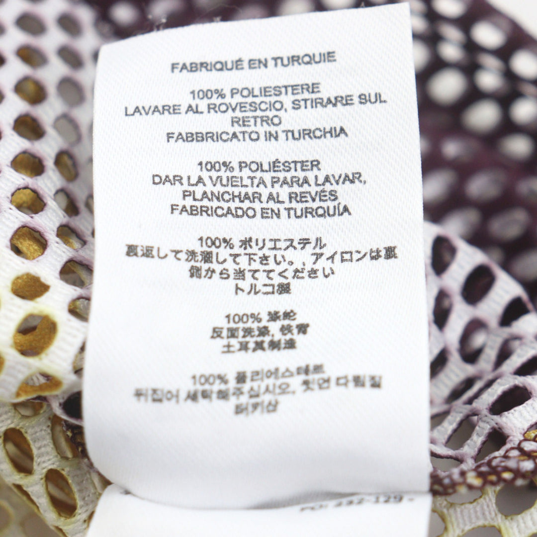 Discounted Excellent DRIES VAN NOTEN numbering tops oversized mesh tee Collection model M