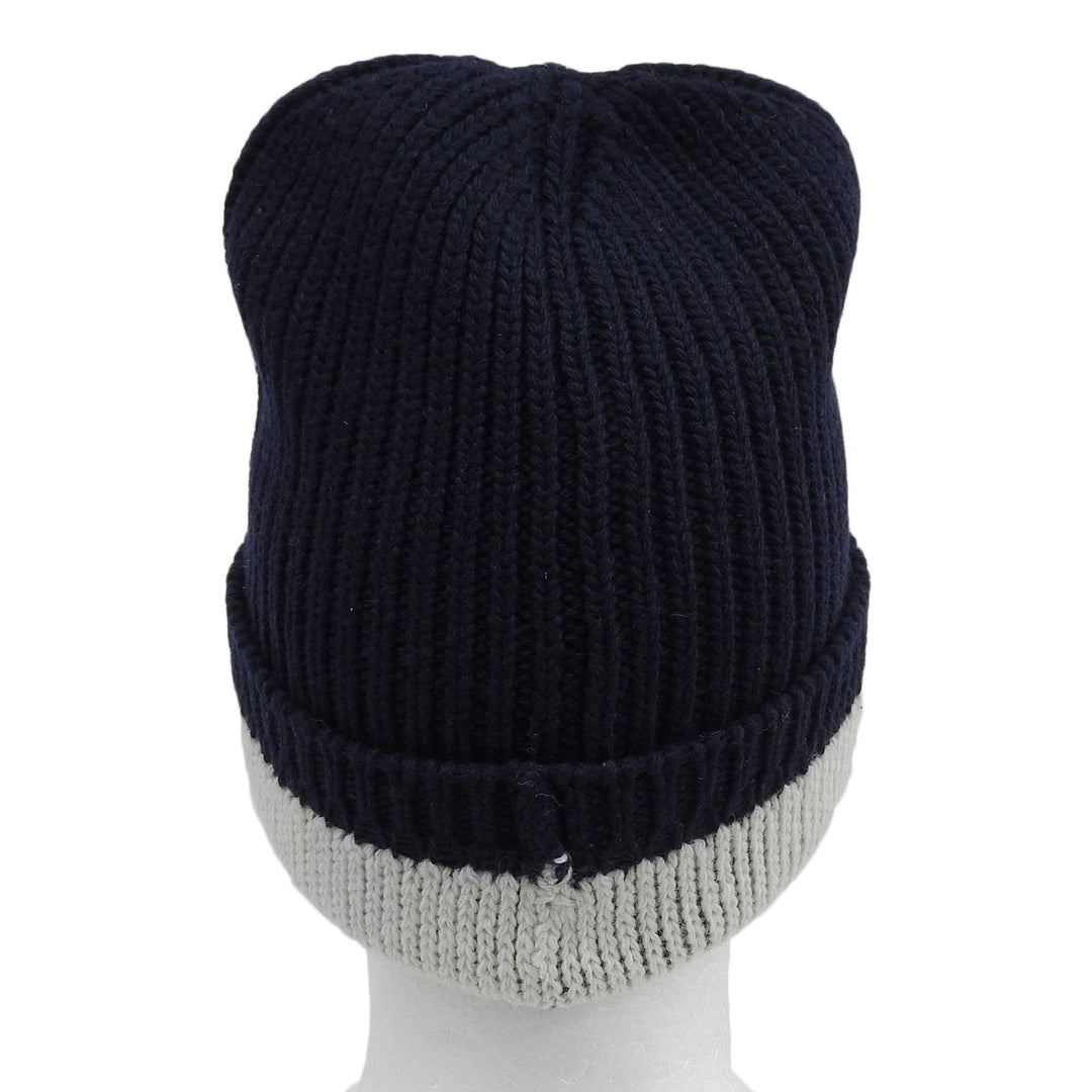 Excellent Christian Dior Knit cap Navy wool Women 31NOE714IXGH
