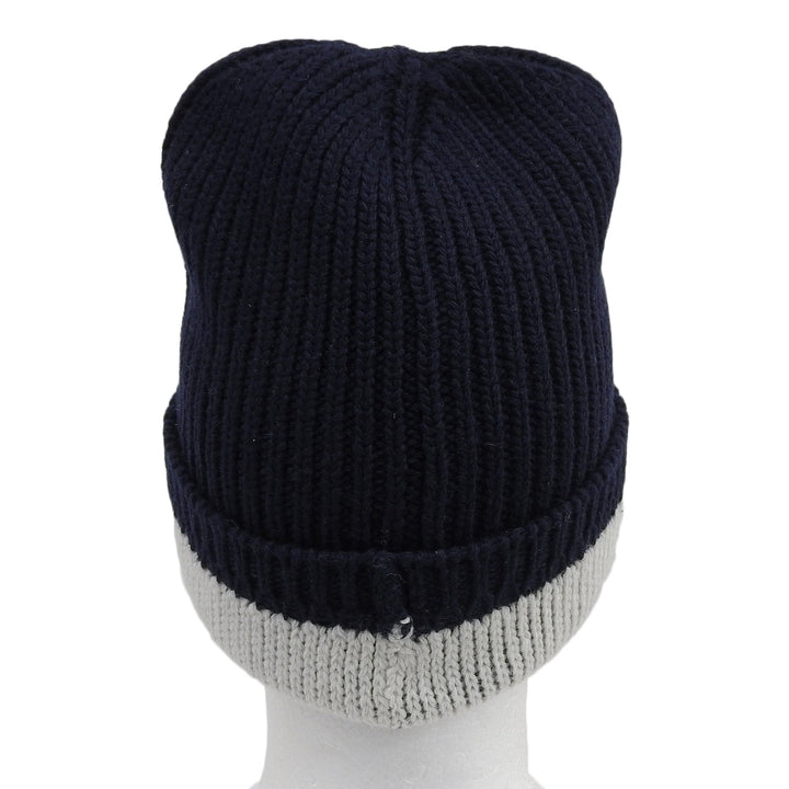 Excellent Christian Dior Knit cap Navy wool Women 31NOE714IXGH
