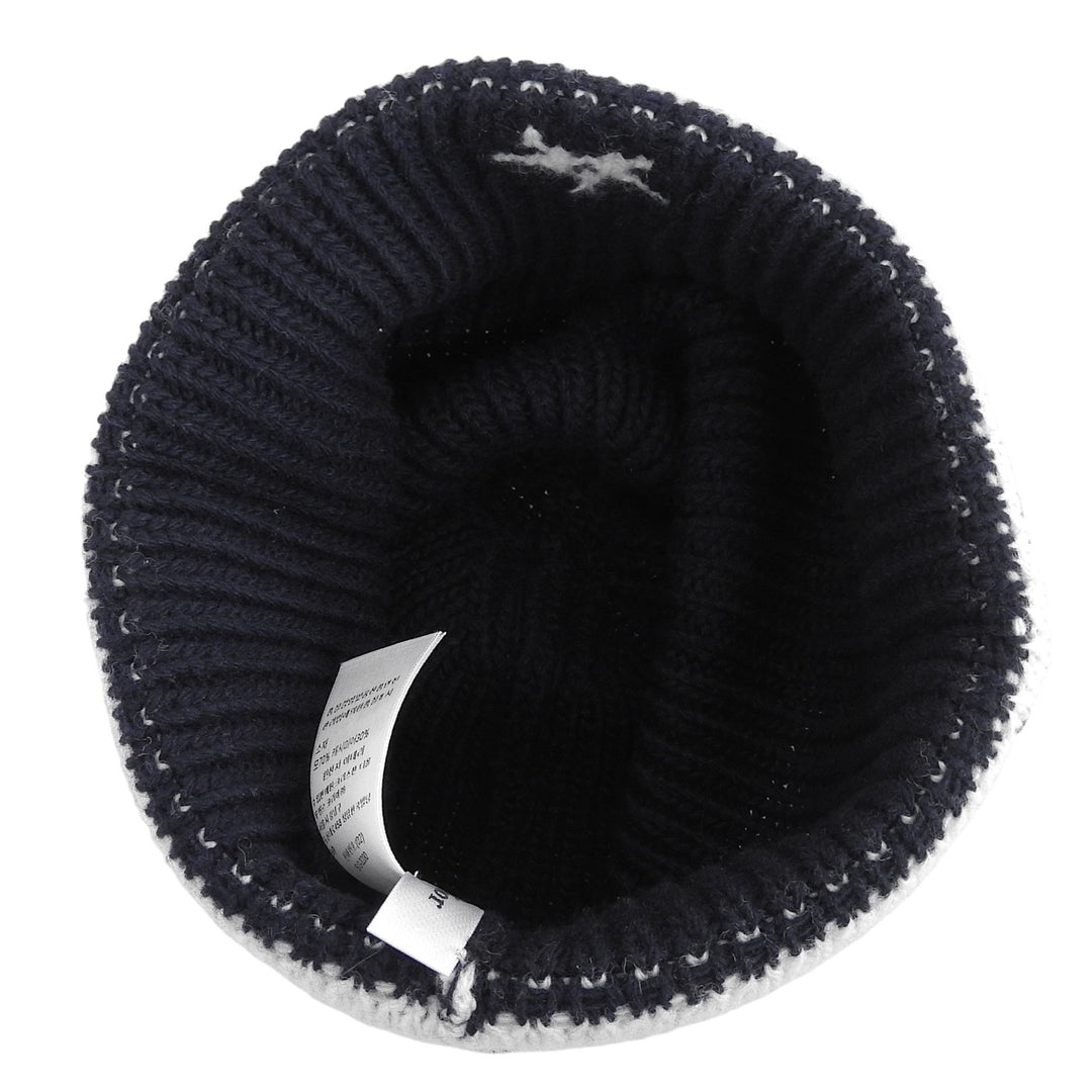 Excellent Christian Dior Knit cap Navy wool Women 31NOE714IXGH