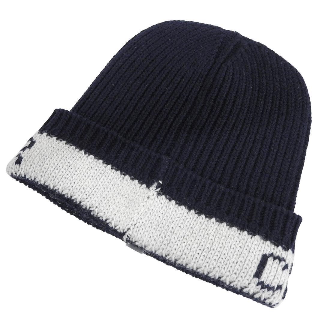 Excellent Christian Dior Knit cap Navy wool Women 31NOE714IXGH