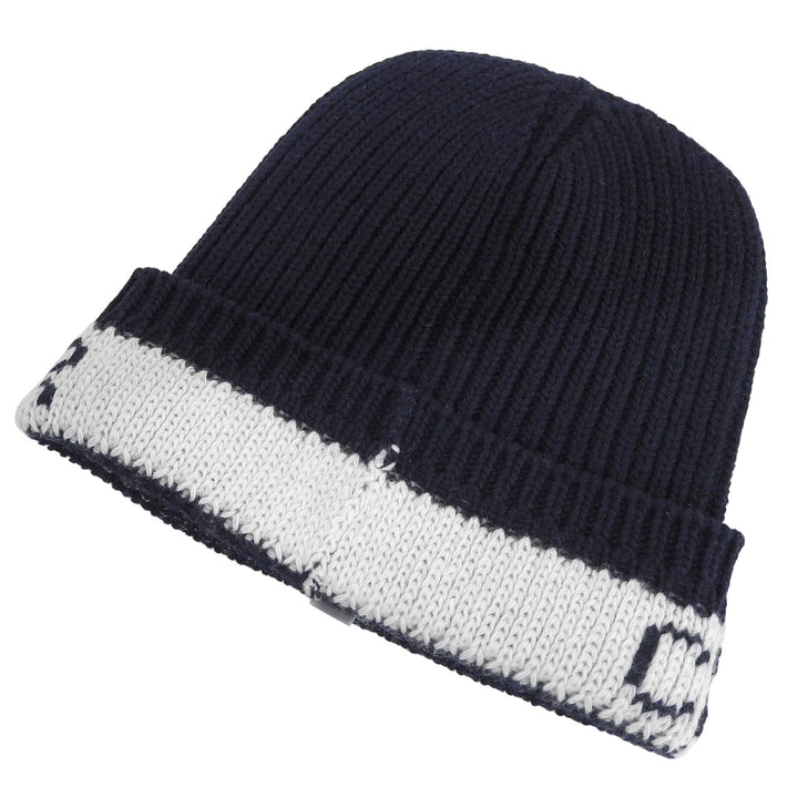 Excellent Christian Dior Knit cap Navy wool Women 31NOE714IXGH
