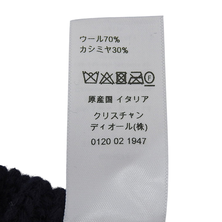 Excellent Christian Dior Knit cap Navy wool Women 31NOE714IXGH