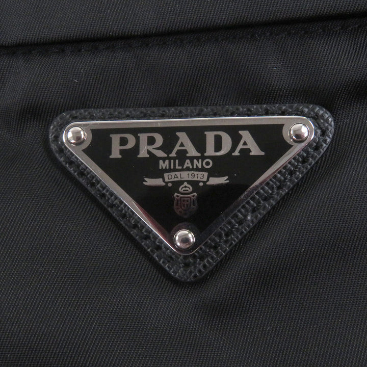 纯正的PRADA裤子侧边三角形Logo三角牌卫衣