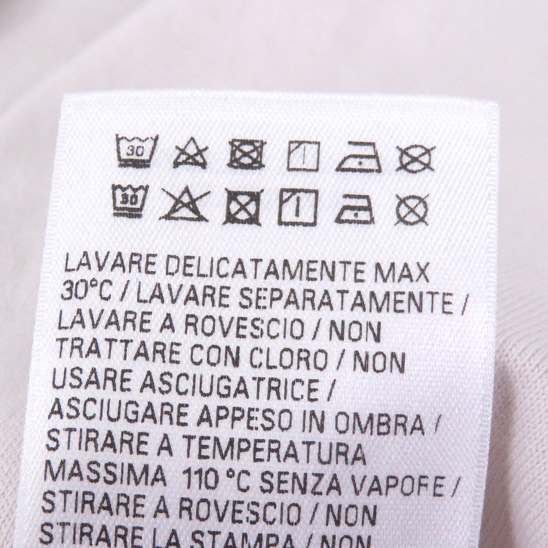 Excellent BALENCIAGA Short sleeve T-shirt Inside-out distressed finish Ivory
