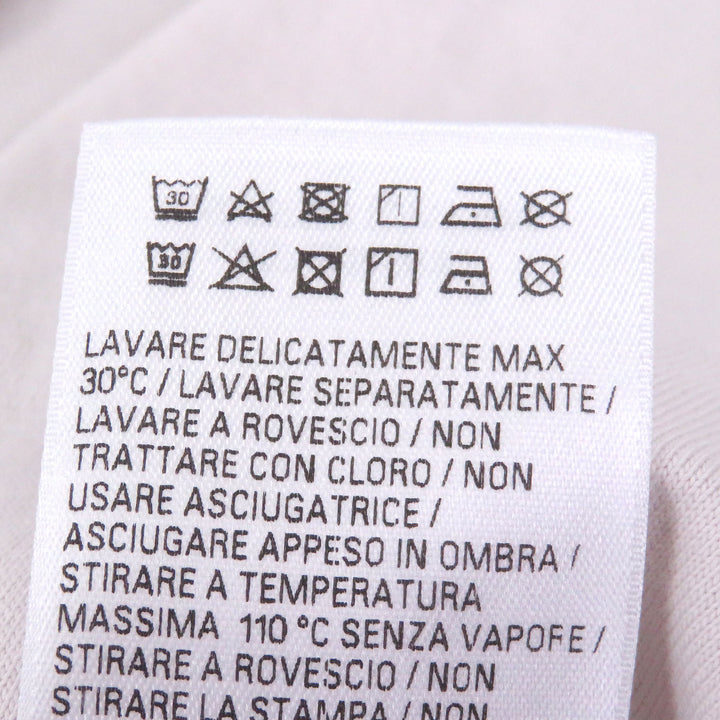 Excellent BALENCIAGA Short sleeve T-shirt Inside-out distressed finish Ivory
