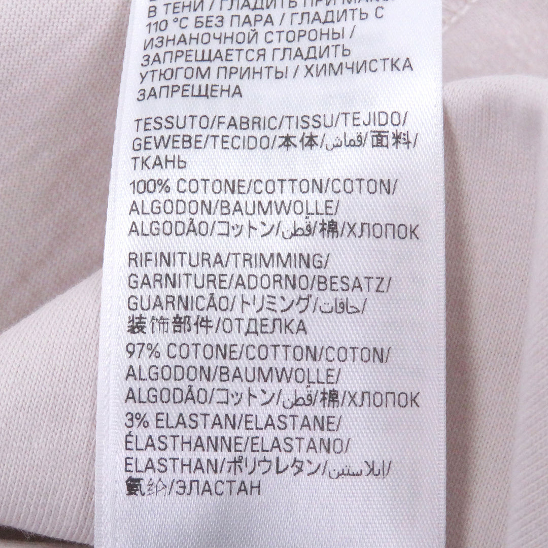 Excellent BALENCIAGA Short sleeve T-shirt Inside-out distressed finish Ivory