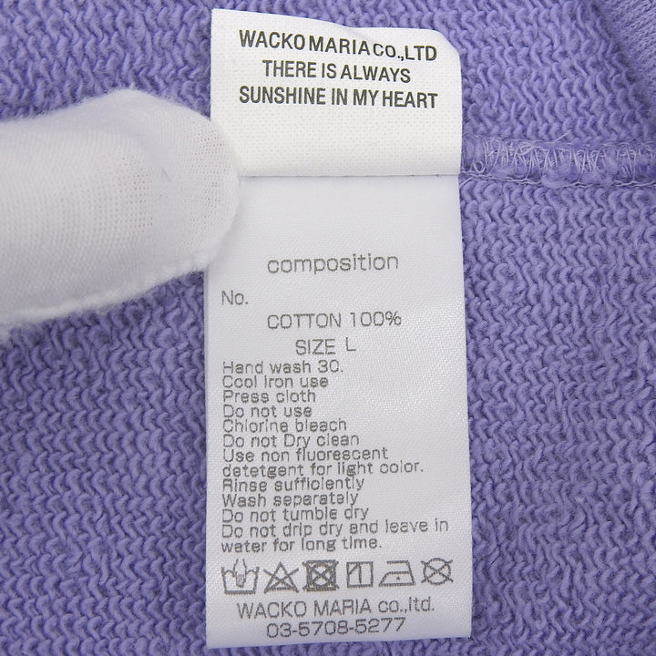 Pristine GUILTY PARTIES WACKO MARIA hoodie mens L 24FW-WMC-Stainless Steel03