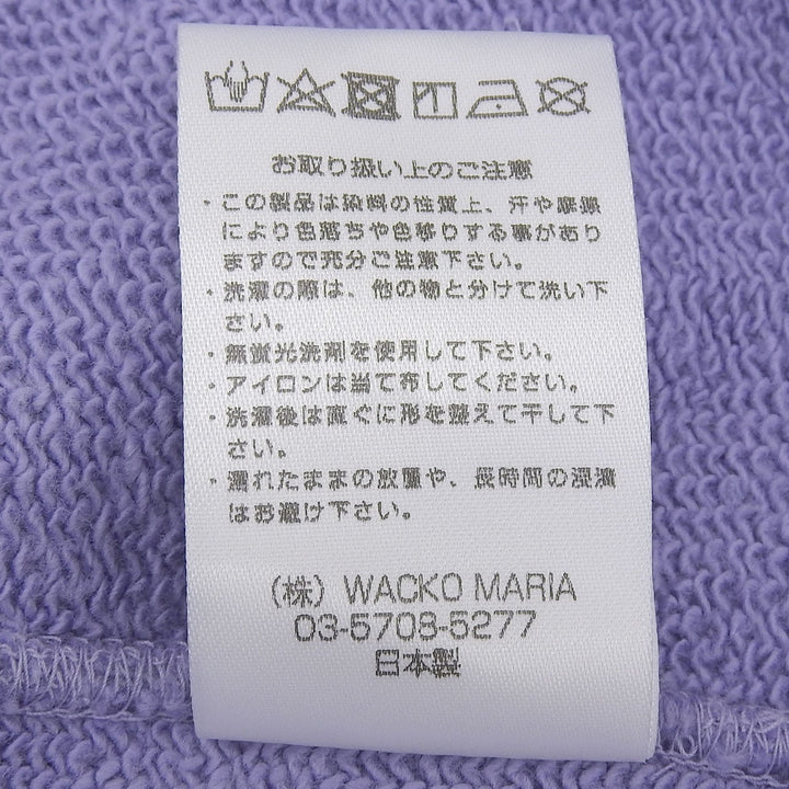 Pristine GUILTY PARTIES WACKO MARIA hoodie mens L 24FW-WMC-Stainless Steel03