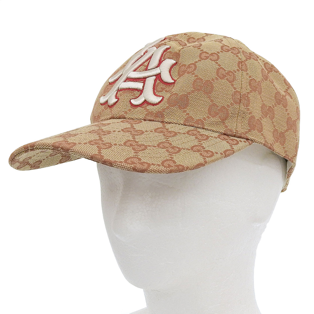 Pristine GUCCI cap beige polyester mens 539827