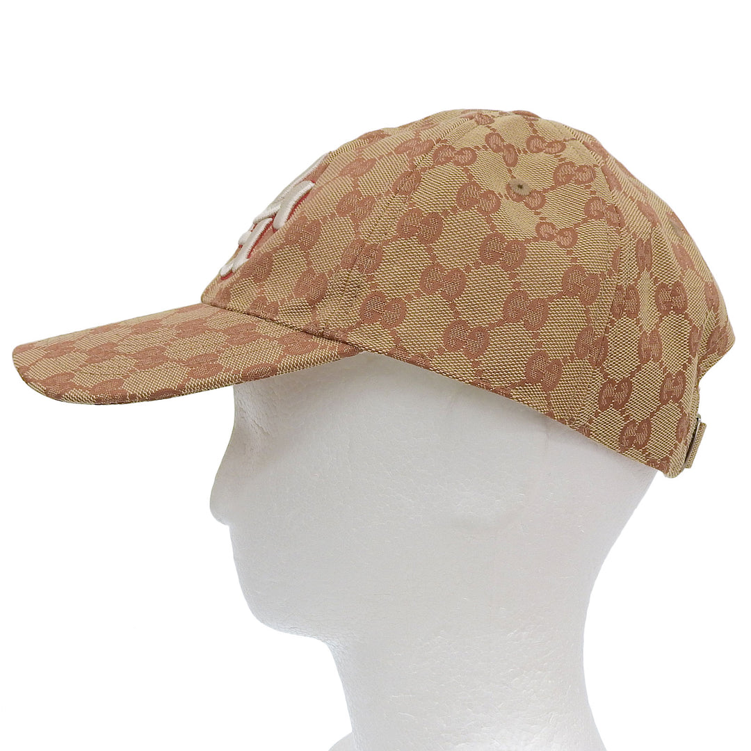 Pristine GUCCI cap beige polyester mens 539827