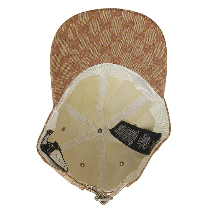 Pristine GUCCI cap beige polyester mens 539827