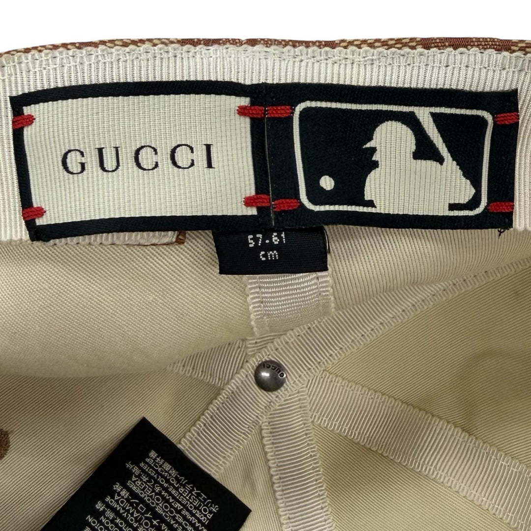Pristine GUCCI cap beige polyester mens 539827