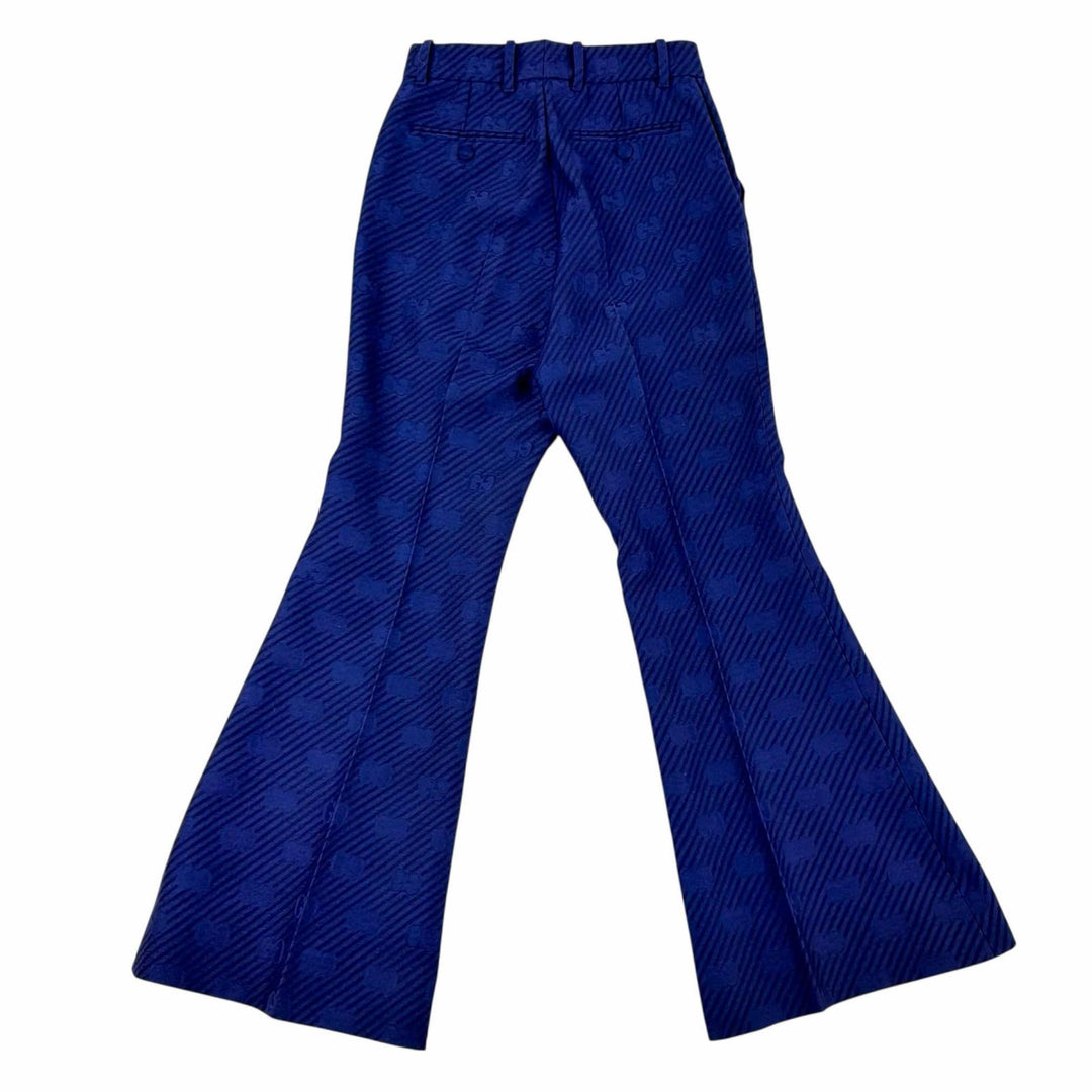 Discounted Excellent GUCCI Pants Navy wool Women 36 611284