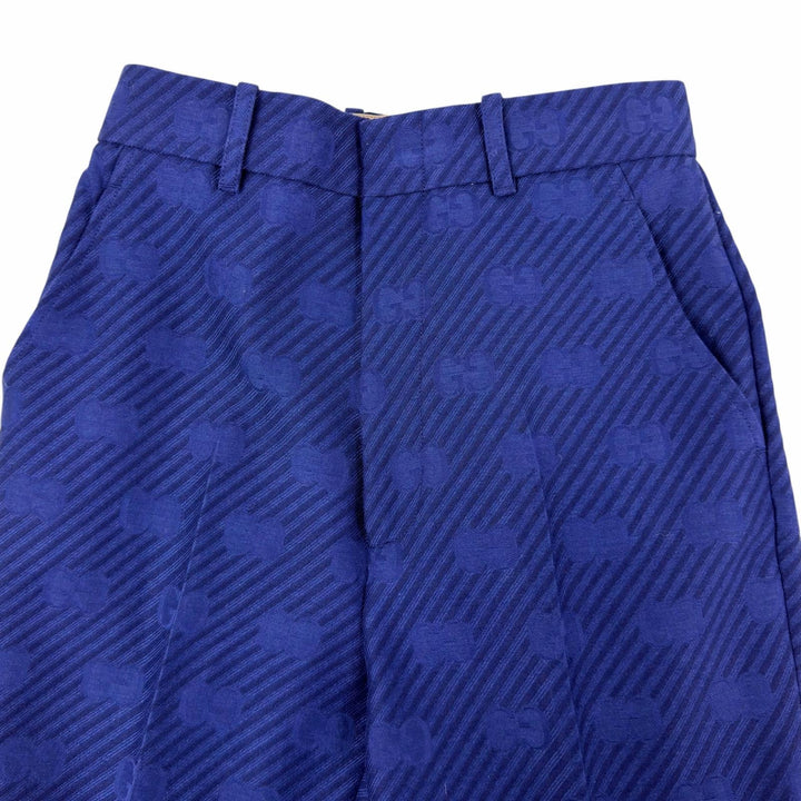 Discounted Excellent GUCCI Pants Navy wool Women 36 611284