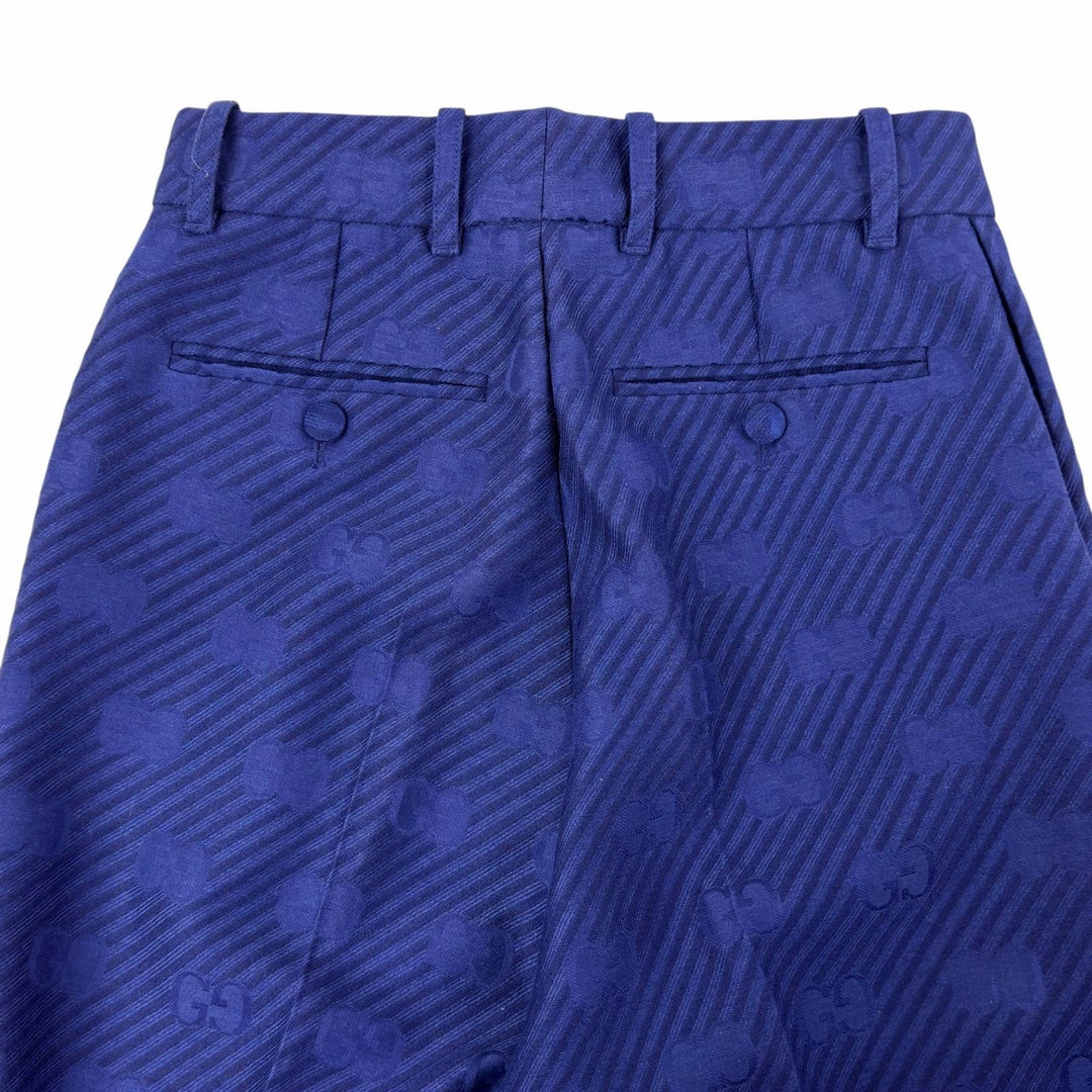 Discounted Excellent GUCCI Pants Navy wool Women 36 611284