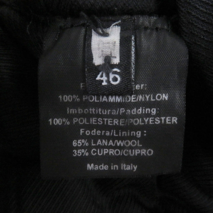 GUCCI 经典款 Tom Ford 风格黑色聚酰胺棉服，男款 46 码
