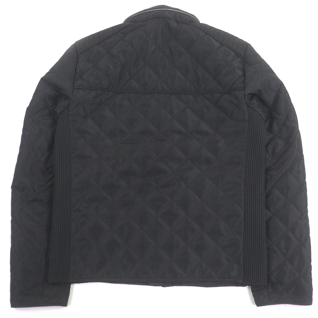 Great PRADA Blouson Triangle logo padded quilting black