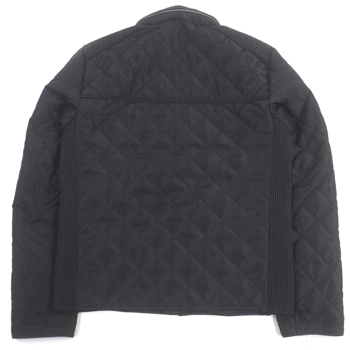 Great PRADA Blouson Triangle logo padded quilting black