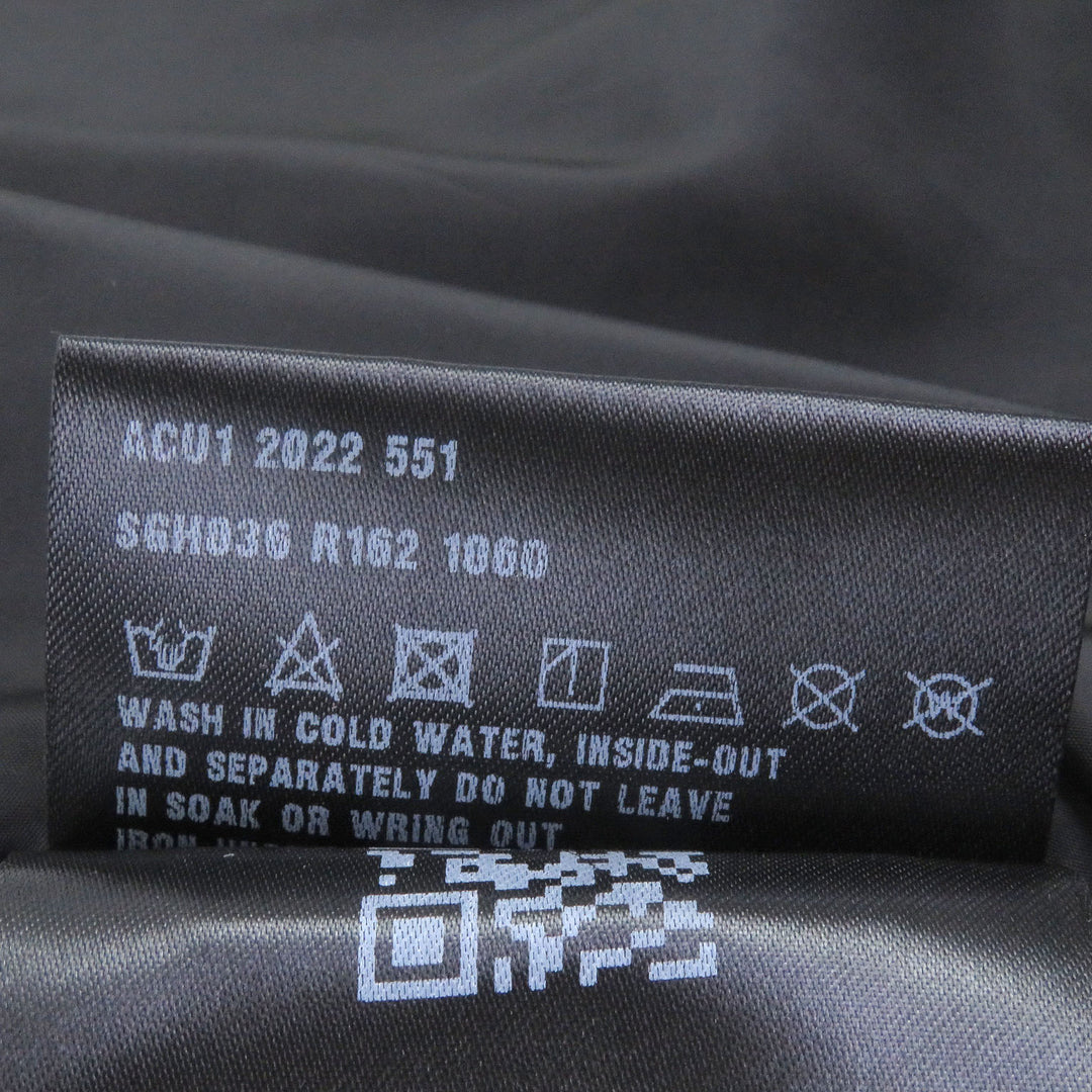 Great PRADA Blouson Triangle logo padded quilting black