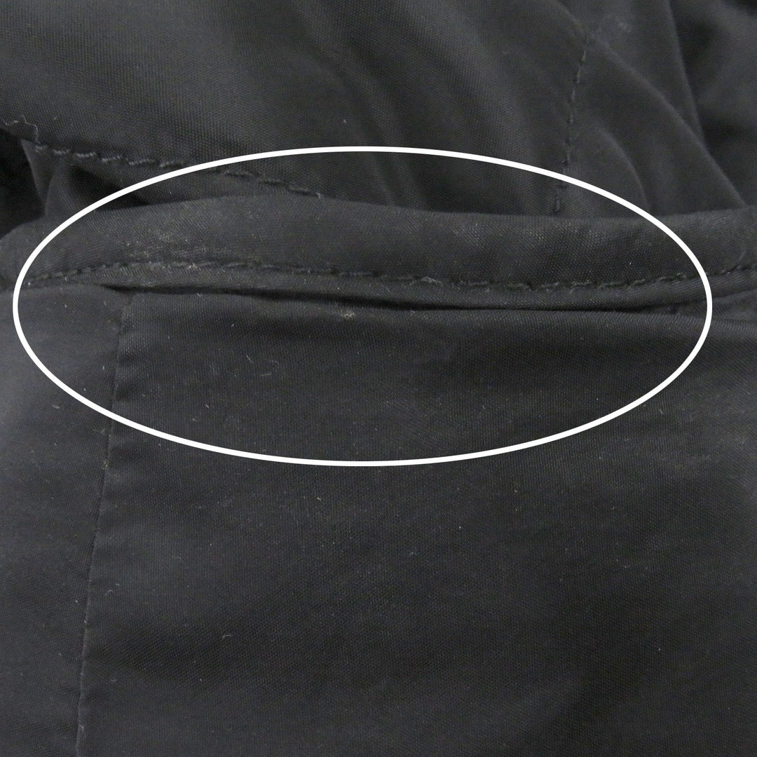 Great PRADA Blouson Triangle logo padded quilting black