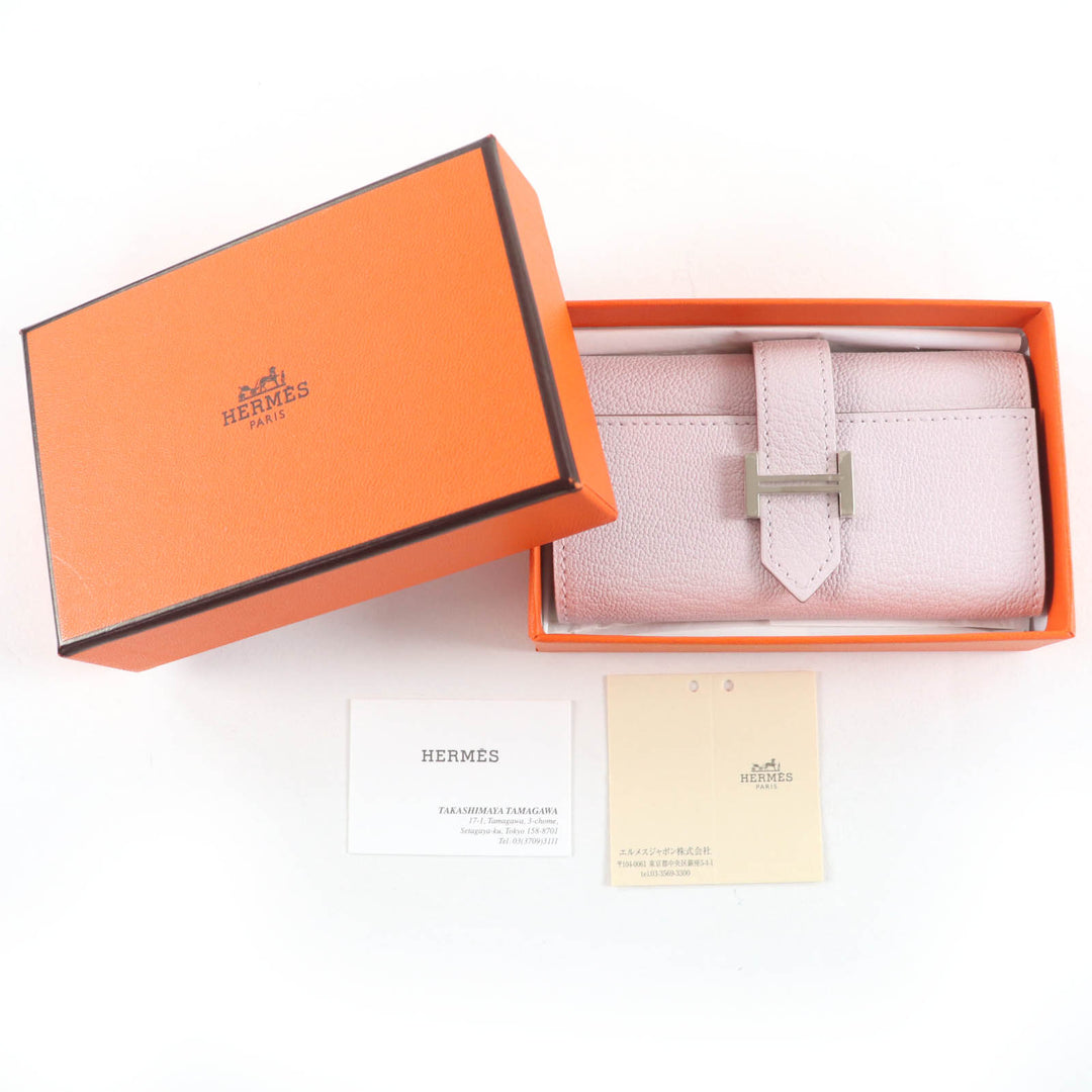 新品 HERMES キーホルダー ビーン 4フック シェーブ レディース