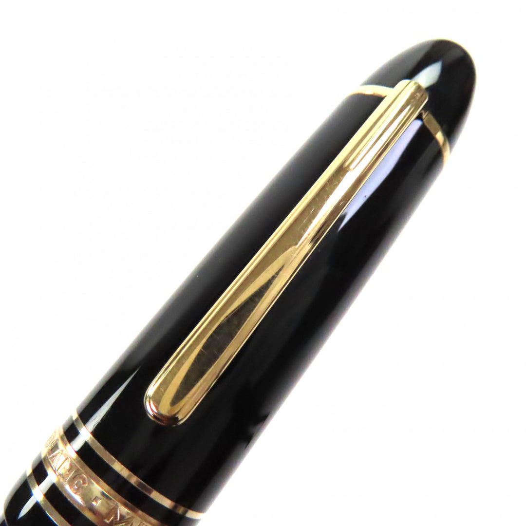 偉大な モンブラン 万年筆 マイスターシュテュック 149 ホワイトスター ブラックゴールド 18K メンズ