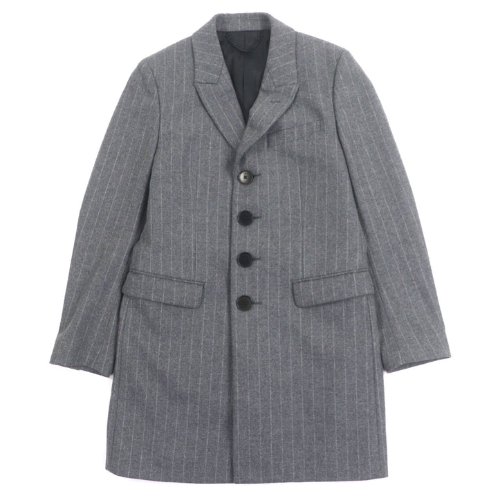 Excellent Paul Smith LONDON Chester coat gray wool mens S