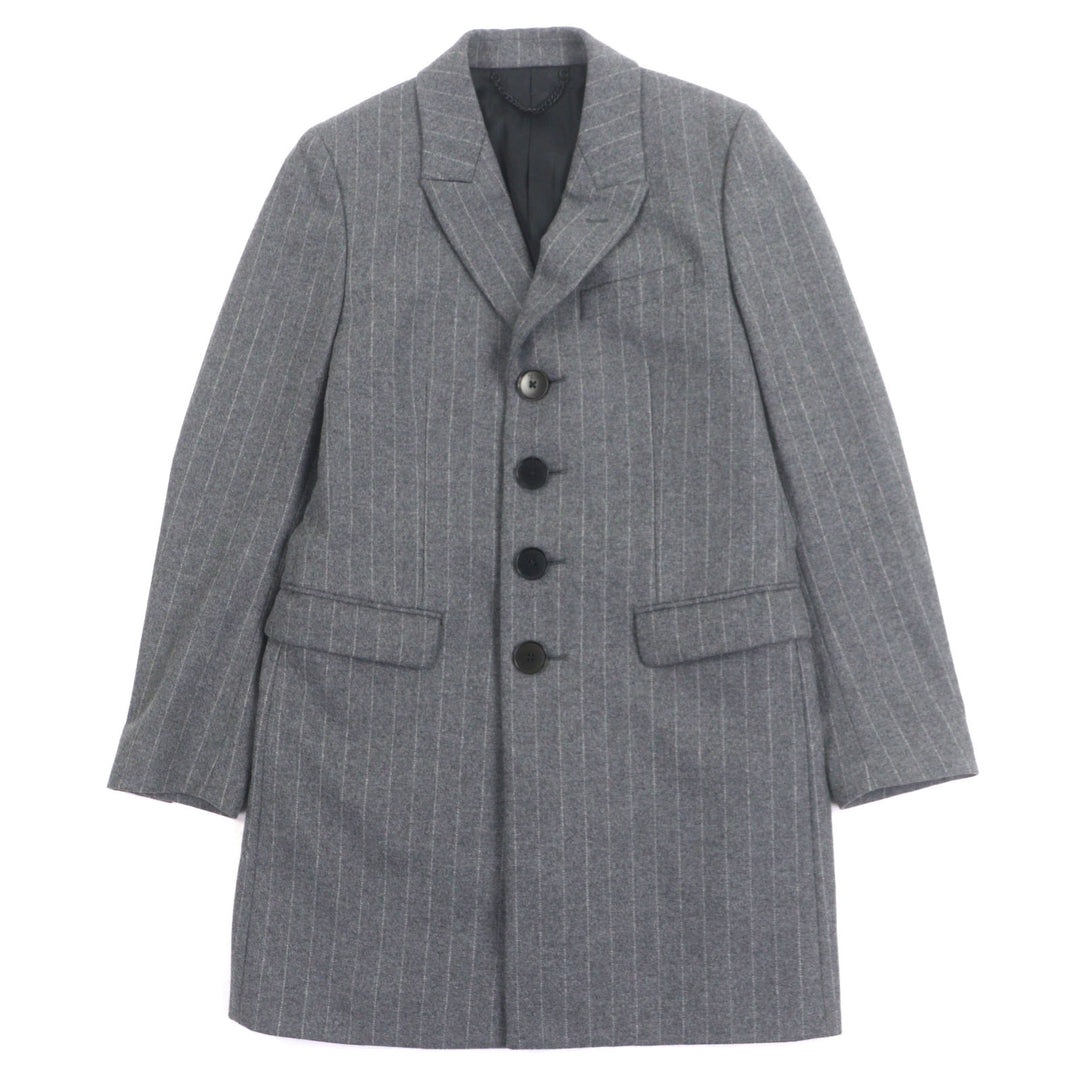Excellent Paul Smith LONDON Chester coat gray wool mens S