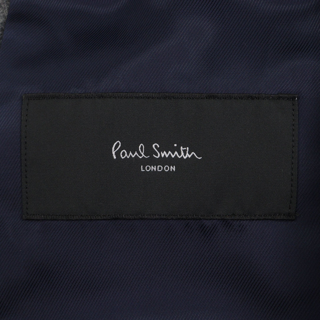 Excellent Paul Smith LONDON Chester coat gray wool mens S