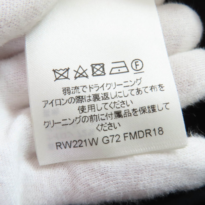 路易威登 (LOUIS VUITTON) 精美三色舷窗口袋连衣裙，黑色，M码