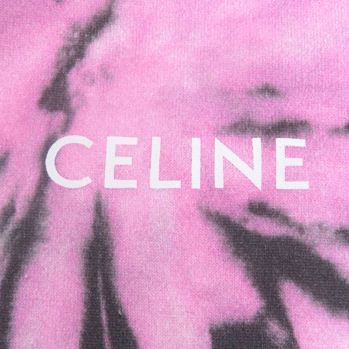 素晴らしいCELINE 半袖Tシャツ エディ・エラ タイダイ柄 コットンジャージー ルーズ
