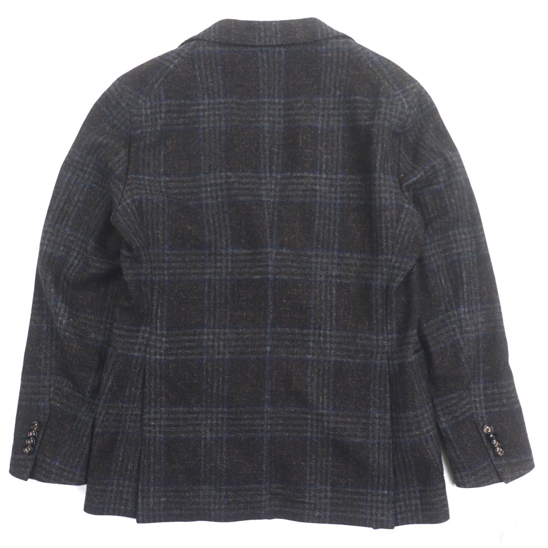TAGLIATORE テーラードジャケット ブラウン ウール メンズ 48 1SMC22K 美品