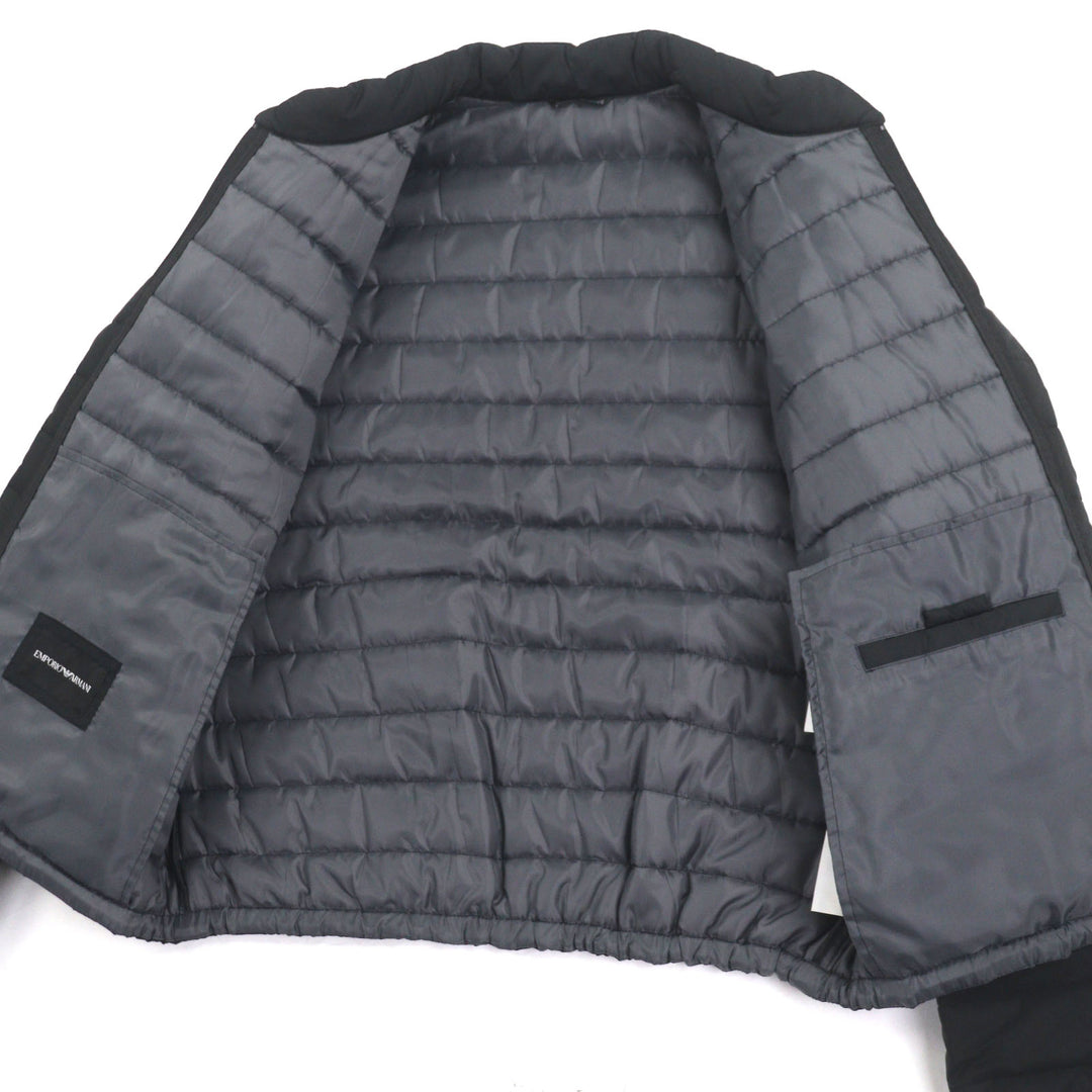 Great EMPORIO ARMANI Jacket black polyester mens 48 0ZR72W ZZ090