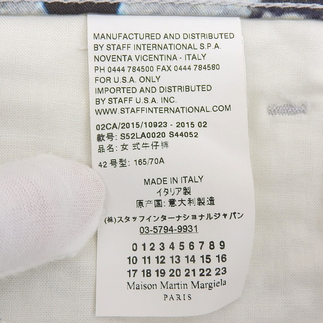 Excellent MM6 Maison Margiela Pants Multi cotton Women 42 S52LA0020