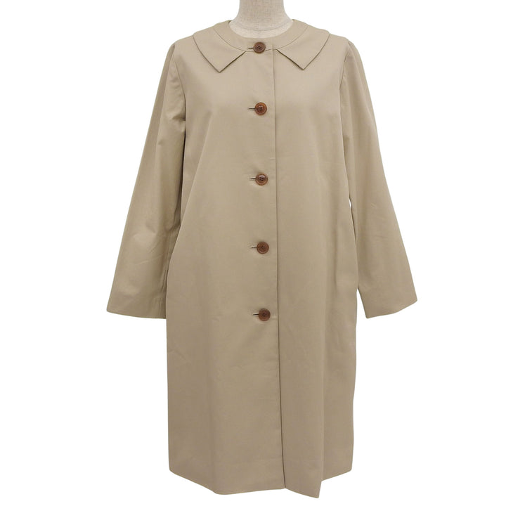 Excellent nooy coat beige cotton Women