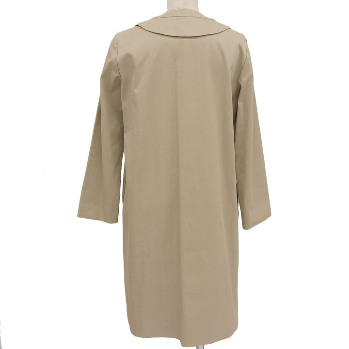 Excellent nooy coat beige cotton Women
