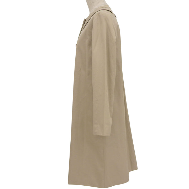 Excellent nooy coat beige cotton Women
