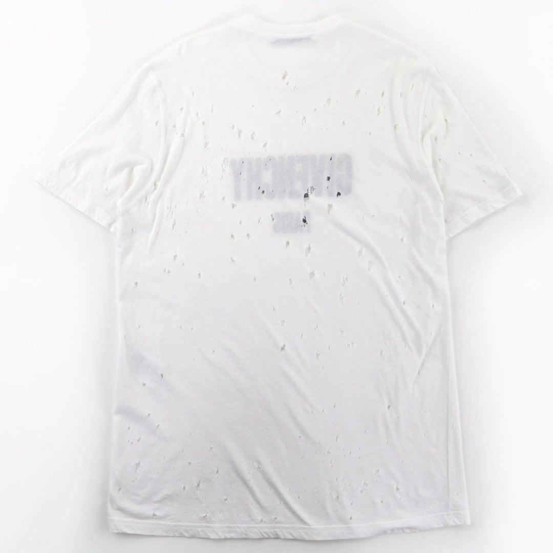 優れたGIVENCHY 半袖Tシャツ デストロイプロセッシング メンズ XS BW700D305P