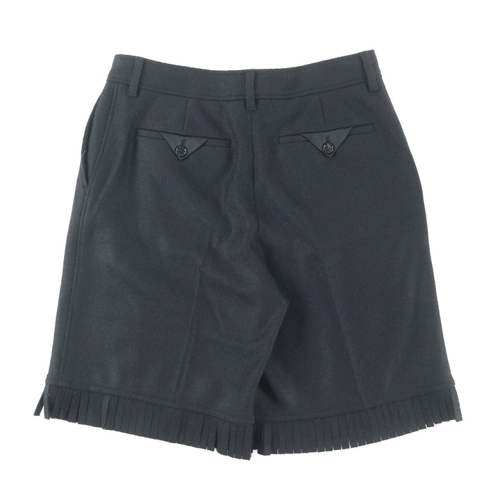 Pristine BURBERRY Shorts black Virgin wool Women 40 8046913